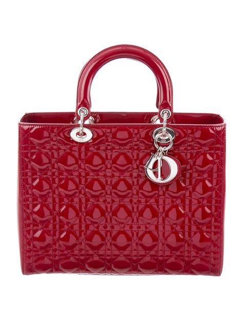 dior red handbags